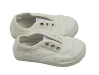 Biele madeirové plátenky  Pep&Co vel.21