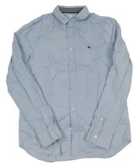 Svetlomodrá košeľa s výšivkou C&A