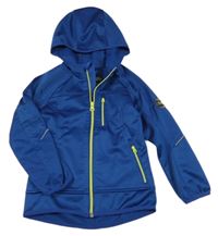 Námořnicky modrá softshellová bunda s kapucí Active Touch