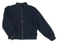 Tmavomodrý šusťákový podzimní bomber Name it