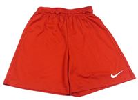 Červené funkčné športové kraťasy Nike