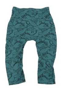 Zelené legíny s dinosaurami Matalan