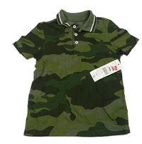 Khaki army polo tričko F&F