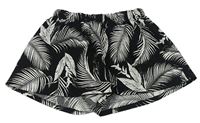 Čierne kraťasy s listami H&M