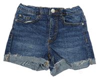 Modré riflové kraťasy Denim 