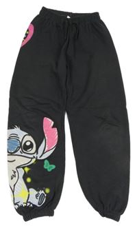 Tmavošedé cuff tepláky se Stitchem Zara 