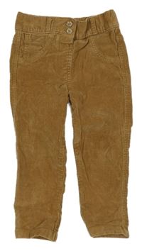 Béžové menšestrové nohavice George