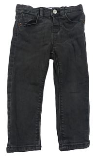 Tmavosivé skinny rifle ZARA