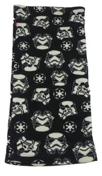 Černo-bílý fleecový nákrčník so Star Wars zn. C&A
