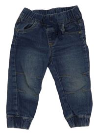 Modré cuff teplákové rifle Topomini