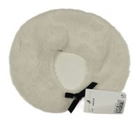 Nové - smetanová kožešinová pelerína s mašlou H&M