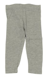 Sivé melírované legíny C&A