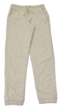 Smetanové jogger cuff teplákové rifle Denim Co.