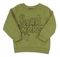 Zelená mikina so Star Wars Primark