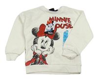 Nové - Bílá mikina s Minnie Primark