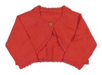 Jahodové vzorované svetrové bolerko George