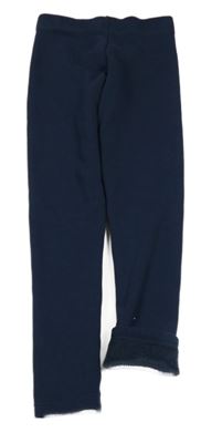 Tmavomodré zateplené legíny Primark