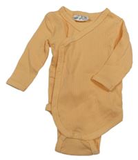 Meruňkové žebrované zavinovací body Identic Nature