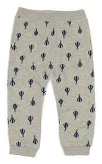 Svetlosivé melírované tepláky s balóny Impidimpi