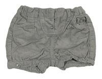 Sivé menšestrové kraťasy C&A