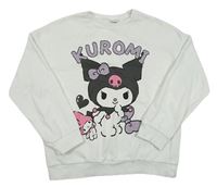 Bílá mikina s Kuromi C&A