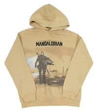 Béžová mikina s vojákem a kapucí H&M
