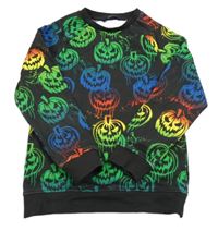 Antracitovo-farebná mikina s dýněmi George