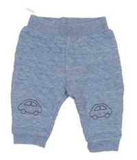 Světlemodré prošívané tepláky s auty C&A