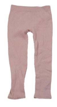 Ružové rebrované športové legíny Primark