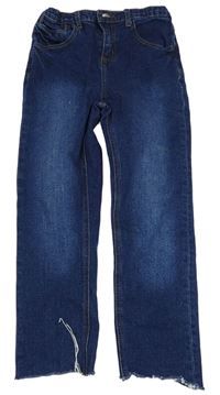Tmavomodré skinny crop rifle Firetrap