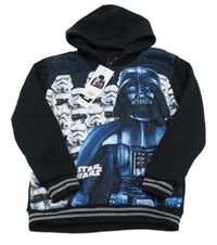 Nové - Tmavomodro-černá mikina s kapucí - Star Wars