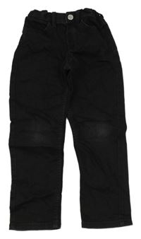 Tmavosivé slim fit rifle H&M