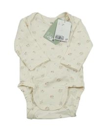 Nové - Smetanové květované body H&M