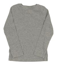 Šedé žebrované triko Next