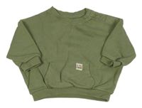 Khaki mikina Tu