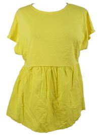 Dámská žlutá peplum tunika Primark 