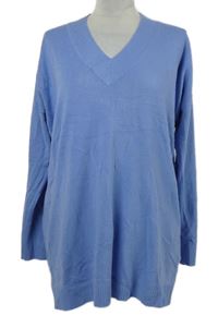 Dámská světlemodrá svetrová tunika Principles 