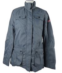 Dámská tmavošedá šusťákovaná jarní bunda Colours of the World 