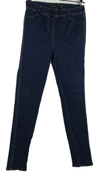 Dámské tmavomodré džegíny Next 