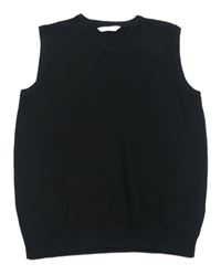 Čierna pletená vesta M&S
