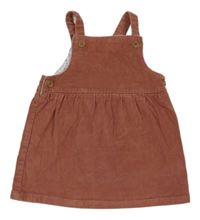 Hnedo-ružové na traké šaty Tu