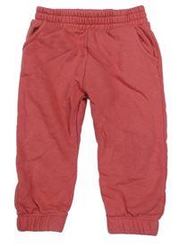 Růžovo-hnědé tepláky F&F