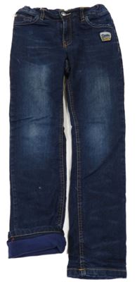 Tmavomodré podšité rifle Denim Co.