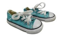 Modrozelené plátenky  Converse vel.20