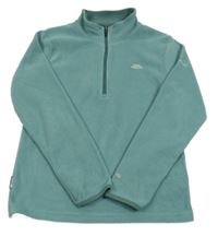 Zelená fleecová mikina s logom Trespass