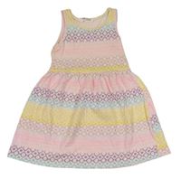 Farebné vzorované šaty H&M