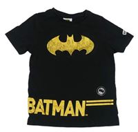 Černé tričko s Batmanem Tu