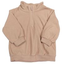 Starorůžová fleecová mikina H&M