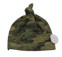 Nové - Khaki army bavlněná čepice 