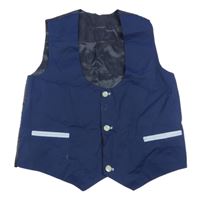 Tmavomodrá slávnostná vesta Redbug